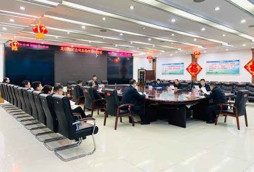 11月9日，，，，，，，公司召开总经理办公会议